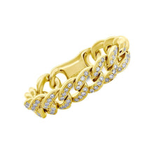 Load image into Gallery viewer, 0.20CT DIAMOND LINK RING
