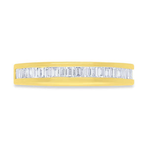 0.50CT DIAMOND BAGUETTE BAND