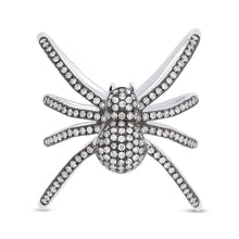 Load image into Gallery viewer, 0.54CT DIAMOND PAVE SPIDER RING
