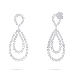 2.01CT DIAMOND EARRING