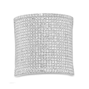 1.66CT DIAMOND PAVE RING