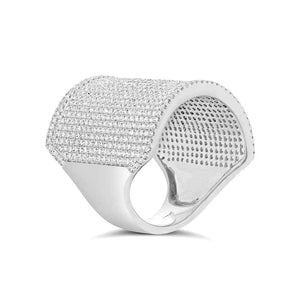 1.66CT DIAMOND PAVE RING