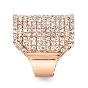 2.86CT DIAMOND PAVE RING