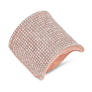 1.66CT DIAMOND PAVE RING