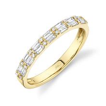 Load image into Gallery viewer, 0.35CT DIAMOND BAGUETTE BAND
