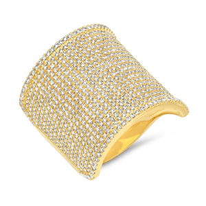 1.66CT DIAMOND PAVE RING