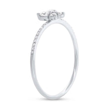 Load image into Gallery viewer, 0.27CT DIAMOND BUTTERFLY RING
