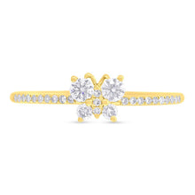 Load image into Gallery viewer, 0.27CT DIAMOND BUTTERFLY RING
