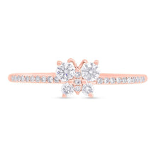 Load image into Gallery viewer, 0.27CT DIAMOND BUTTERFLY RING
