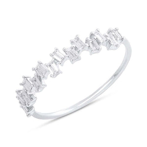 0.31CT DIAMOND BAGUETTE RING