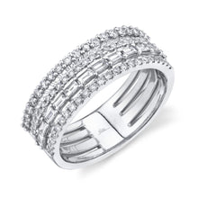 Load image into Gallery viewer, 0.81CT DIAMOND BAGUETTE RING
