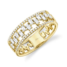 Load image into Gallery viewer, 0.44CT DIAMOND BAGUETTE RING
