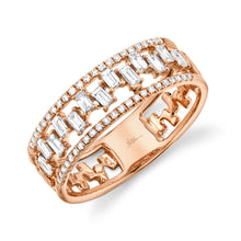 Load image into Gallery viewer, 0.44CT DIAMOND BAGUETTE RING
