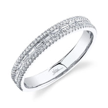 Load image into Gallery viewer, 0.44CT DIAMOND BAGUETTE BAND
