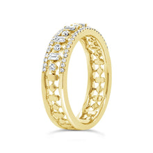 Load image into Gallery viewer, 0.46CT DIAMOND BAGUETTE RING
