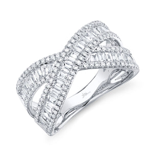 1.15CT DIAMOND BAGUETTE RING