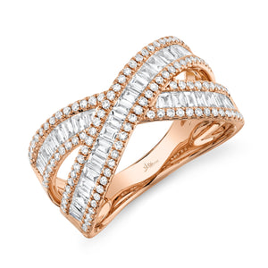 1.15CT DIAMOND BAGUETTE RING