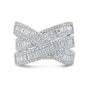 1.52CT DIAMOND BAGUETTE RING