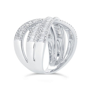 1.52CT DIAMOND BAGUETTE RING