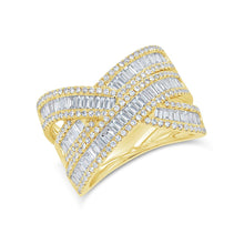 Load image into Gallery viewer, 1.52CT DIAMOND BAGUETTE RING
