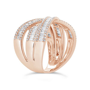 1.52CT DIAMOND BAGUETTE RING