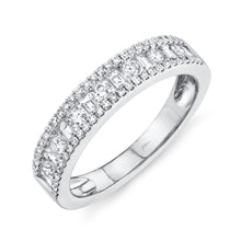 Load image into Gallery viewer, 0.77CT DIAMOND BAGUETTE &amp; ROUND BAND
