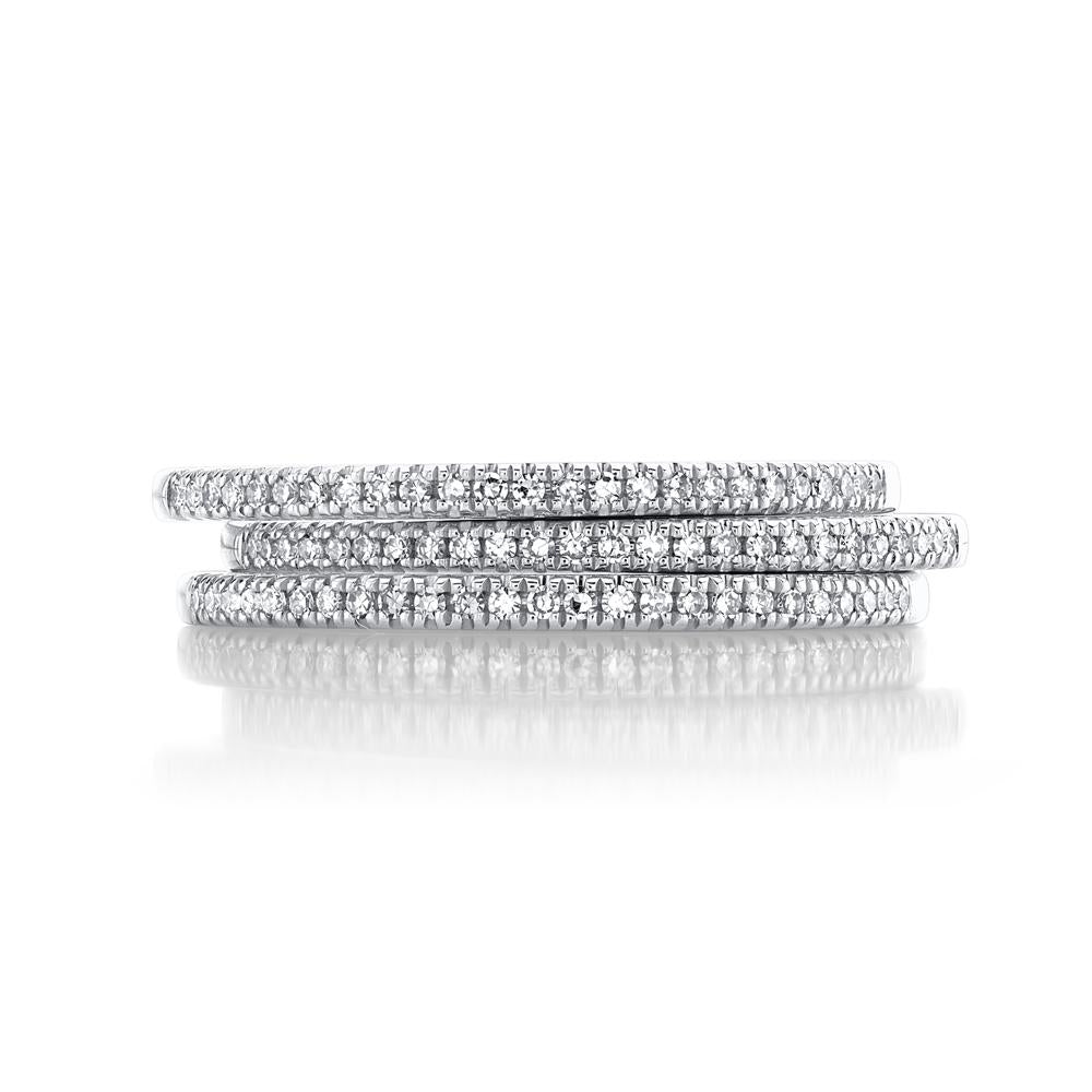 0.24CT DIAMOND BAND 3-PC