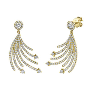 2.43CT DIAMOND EARRING