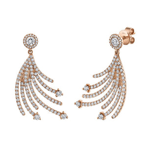 2.43CT DIAMOND EARRING