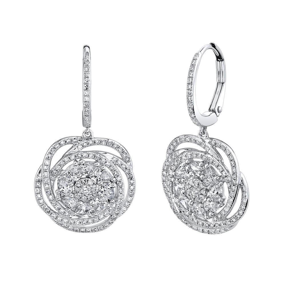 1.56CT DIAMOND EARRING