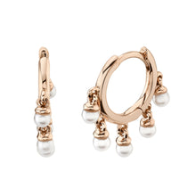 Load image into Gallery viewer, CULTURED PEARL HUGGIE EARRING
