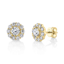 Load image into Gallery viewer, 1.58CT DIAMOND STUD EARRING
