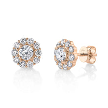 Load image into Gallery viewer, 1.58CT DIAMOND STUD EARRING
