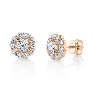 1.58CT DIAMOND STUD EARRING