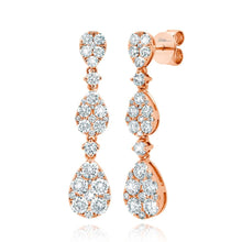 Load image into Gallery viewer, 2.13CT DIAMOND EARRING
