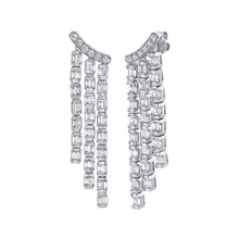 Load image into Gallery viewer, 5.76CT DIAMOND BAGUETTE EARRING
