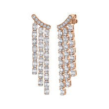 Load image into Gallery viewer, 5.76CT DIAMOND BAGUETTE EARRING
